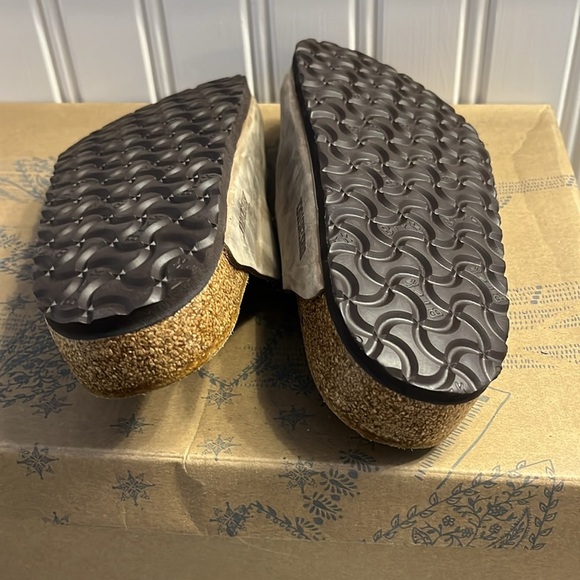 Birkenstock Arizona Oiled Leather Tobacco Brown Sandals Size 10 - Picture 10 of 12